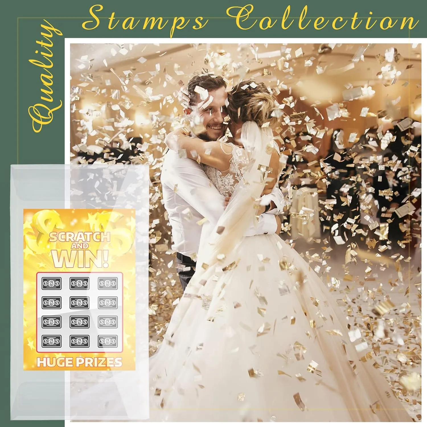 Eersida Glassine Envelopes 2.5x4.25 Inch Glassine Mini Lotto Lottery Ticket Holders Wedding Guest Favor Tissue Seed Envelope Holder for Scratch Stamp Scratch Ticket Wedding Favor Craft Project(200)