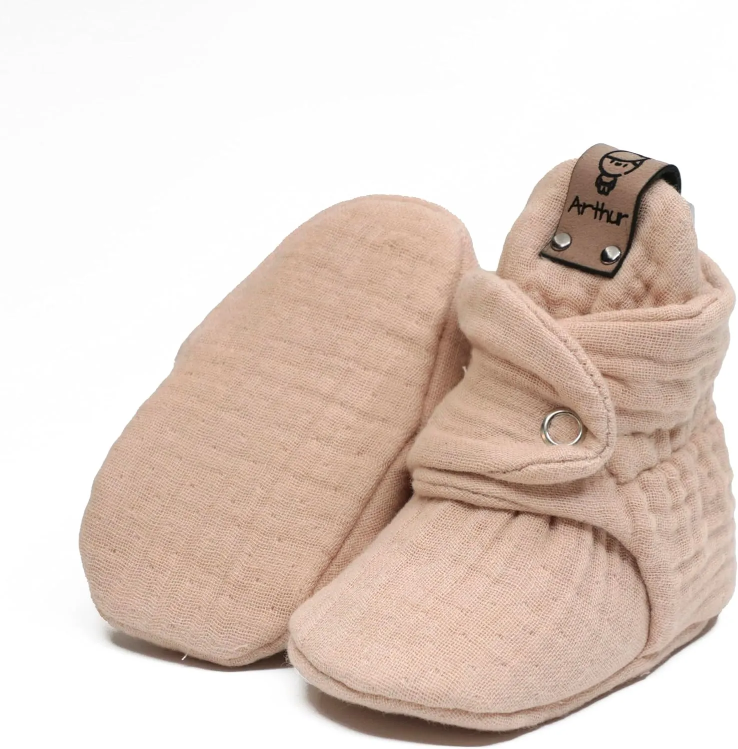 Ella Bonna Personalized Baby Shoe Gift, Baby Gifts for Boys Custom, Customizable Baby Shower Gifts for Girls, Gender Neutral Babyshower Gift, Baby Booties Welcome Baby Gift with Name
