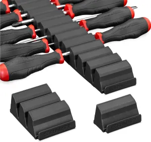 Ernst Manufacturing Screwdriver Pro - Modular Screwdriver Organizer for 26 Tools with Anti-Slip Base, Black - Made in the USA