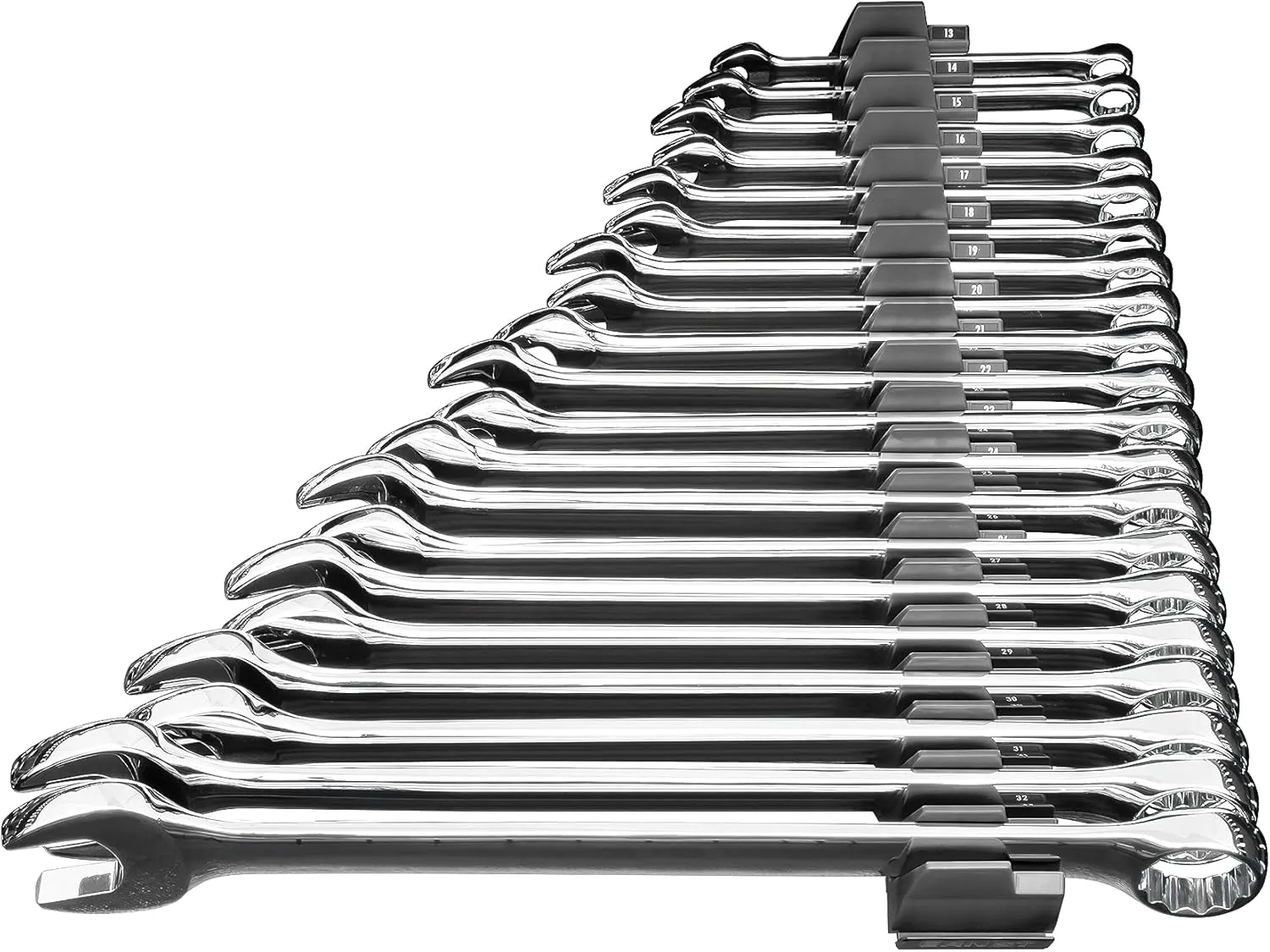 Ernst Manufacturing Wrench Pro - Modular Wrench Organizer for 20 Wrenches with Anti-Slip Cleats - Made in the USA