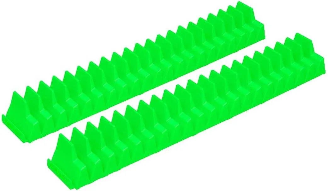 Ernst Manufacturing Wrench Pro - Modular Wrench Organizer for 40 Wrenches (Green) - Made in the USA