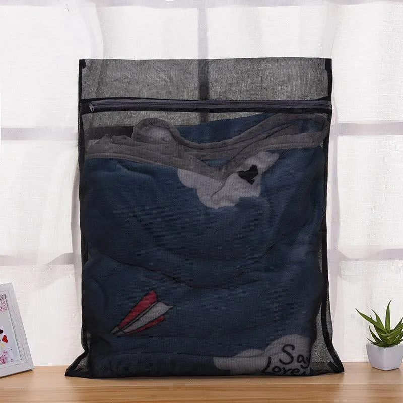 Essential Travel Wash Bag Set for Delicate Clothing – 4 Pack Mesh Bags