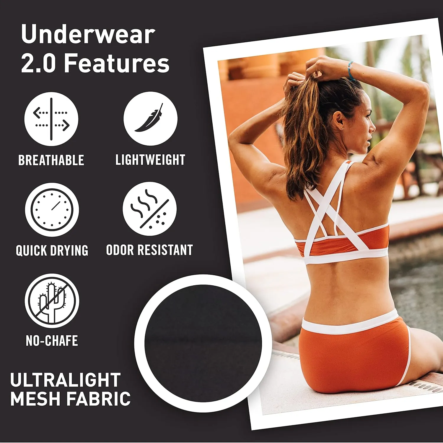 ExOfficio Women's Give-N-Go 2.0 Sport Mesh Bikini Cut Brief