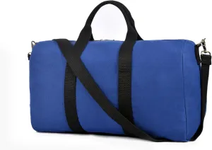 Extra-Large Travel Duffel Bag Canvas- Weekender, Gym, Overnight, Carry On Bag for Women Men, Travel, Gym, Weekend (Navy)