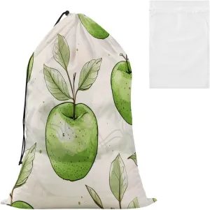 Extra Large Travel Laundry Bag And Mesh Laundry Bag, Rip-Stop Dirty Clothes Bag with Drawstring, Duty Travel Laundry Bag, Large Laundry Hamper Liner (24" x 36") Cute (1)