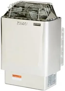 Finlandia KIP-45W Sauna Heater with Xenio WiFi Digital Wall Control (Includes Sauna Stones) Sauna Equipment