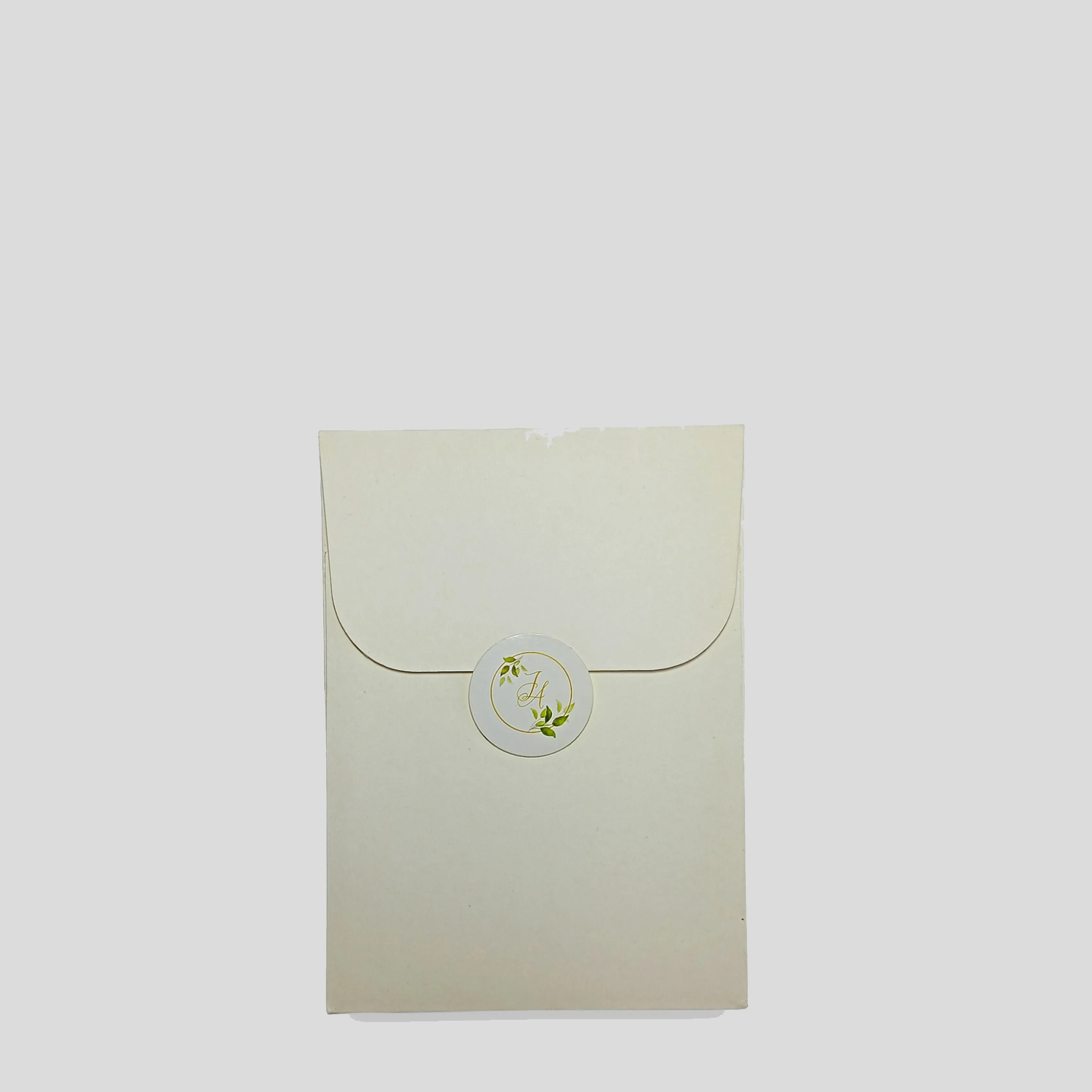 Floral Accent Wedding Invitation