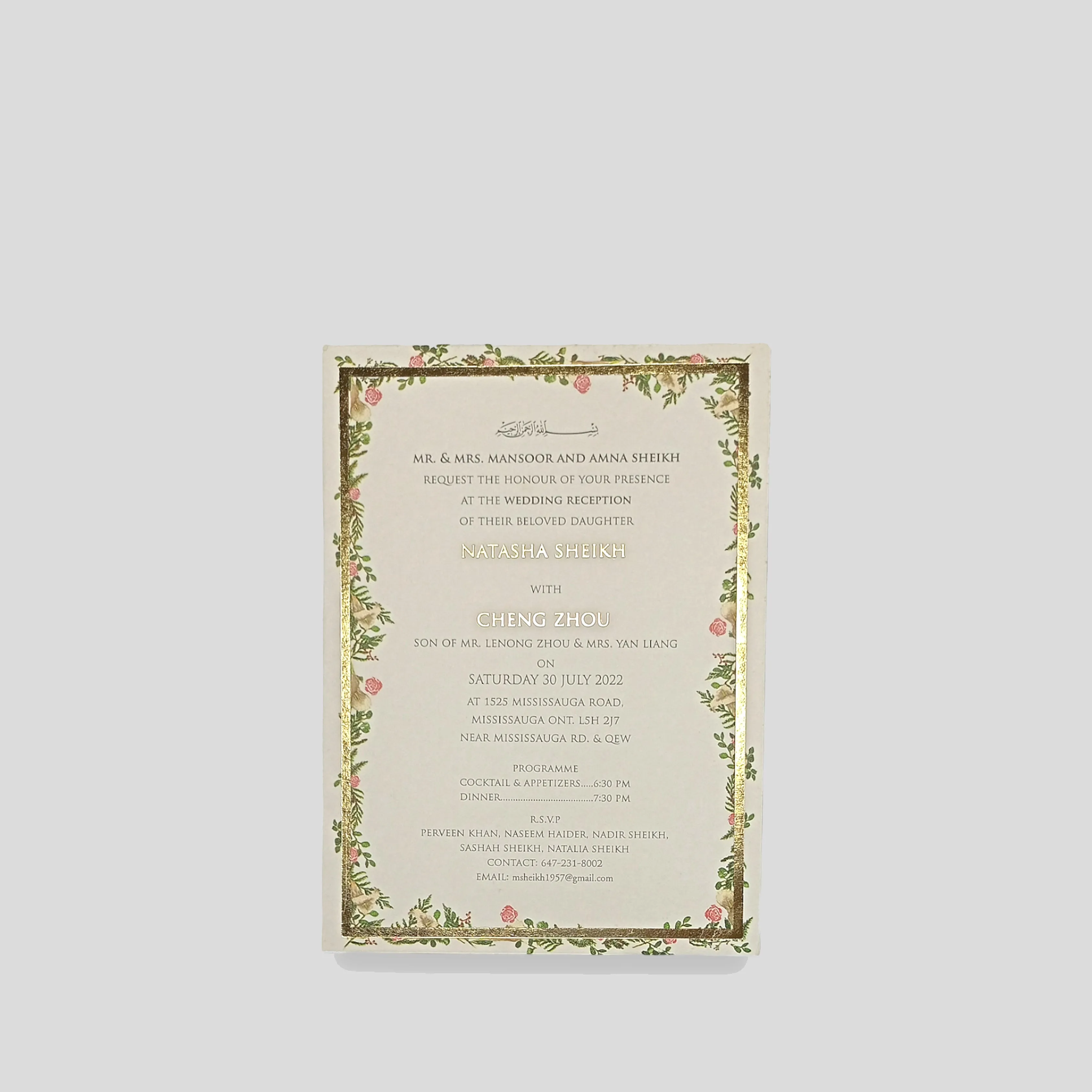 Floral Filigree Affair