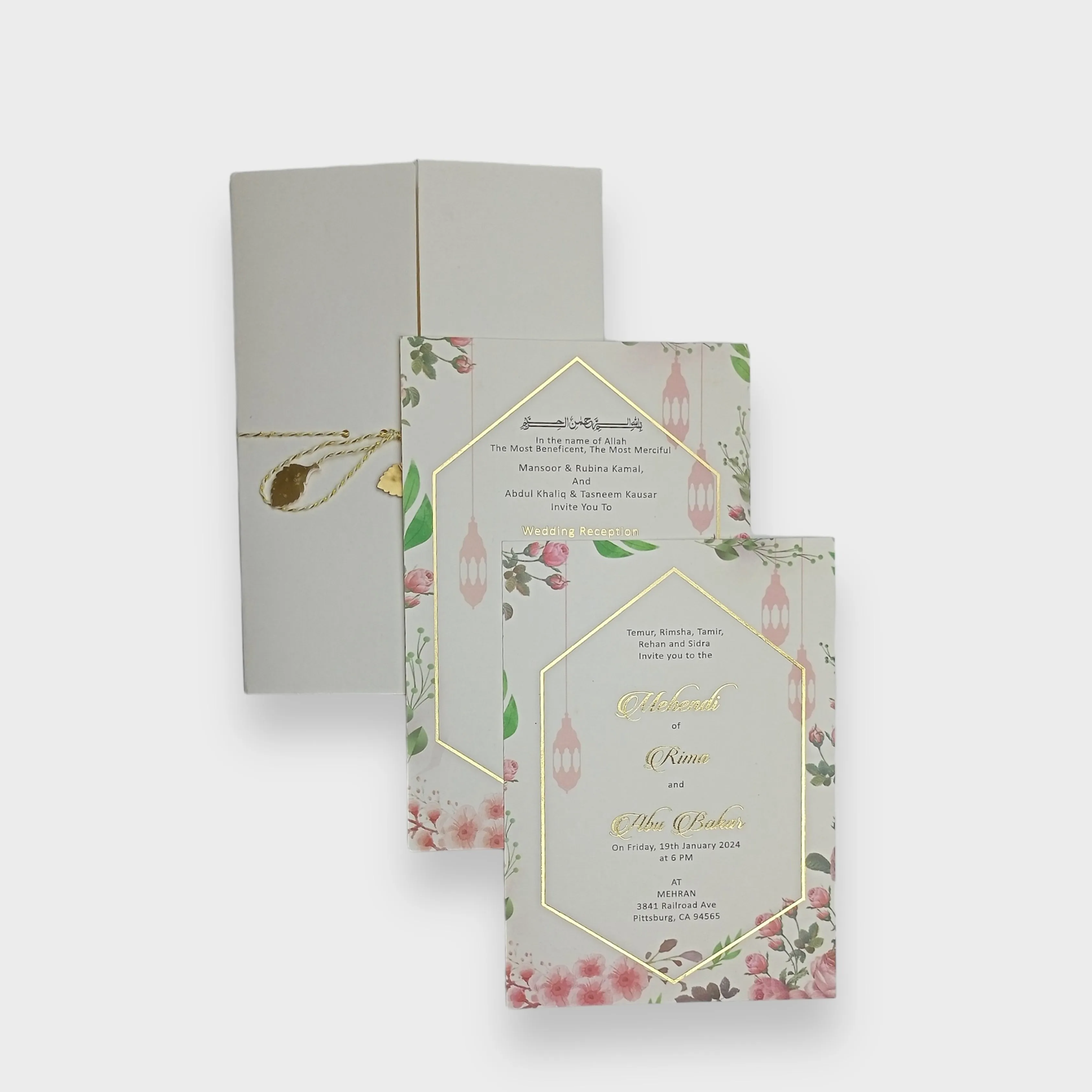 Floral Geometric Luxe