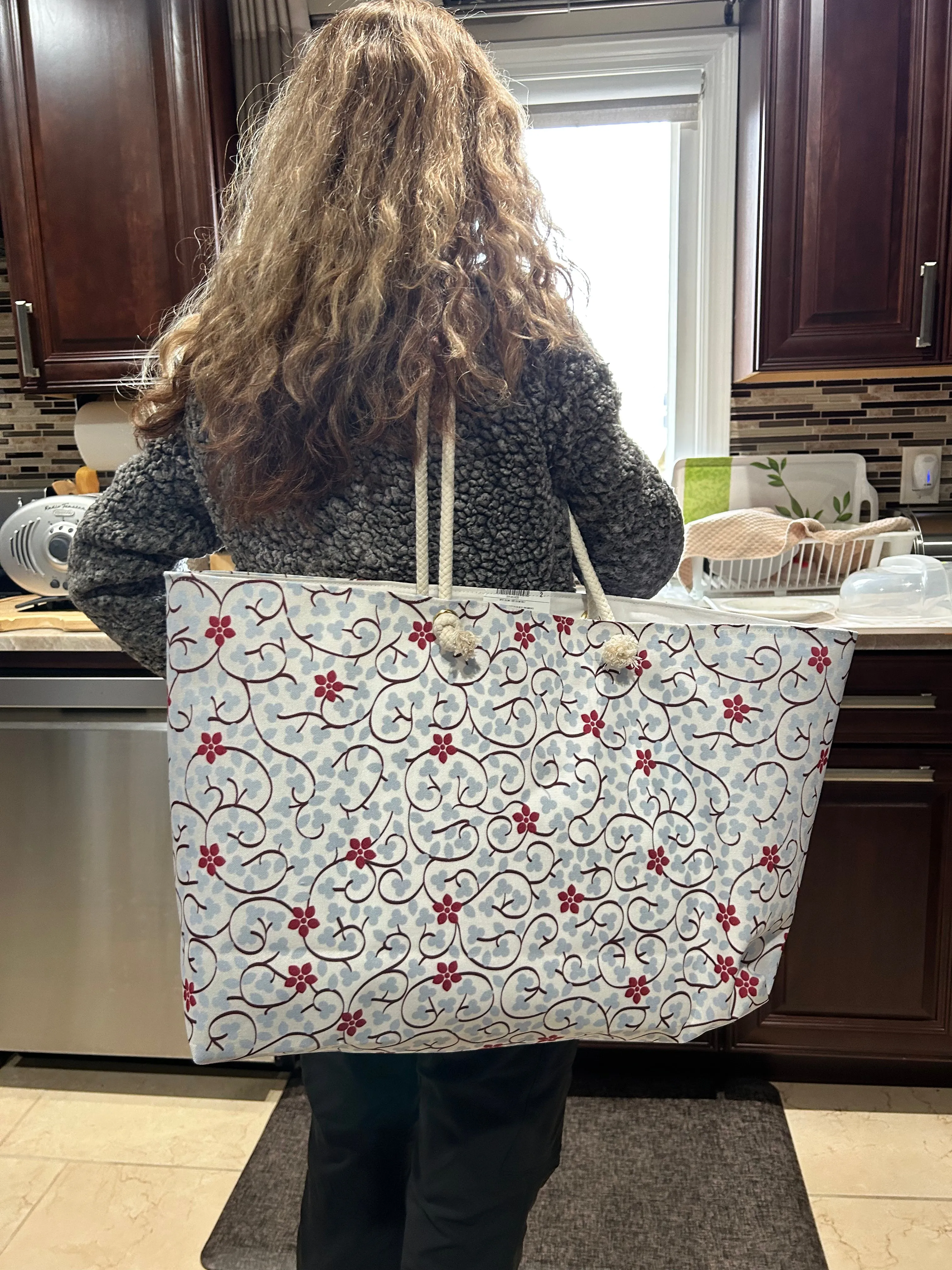 Floral Pink Weekender Bag