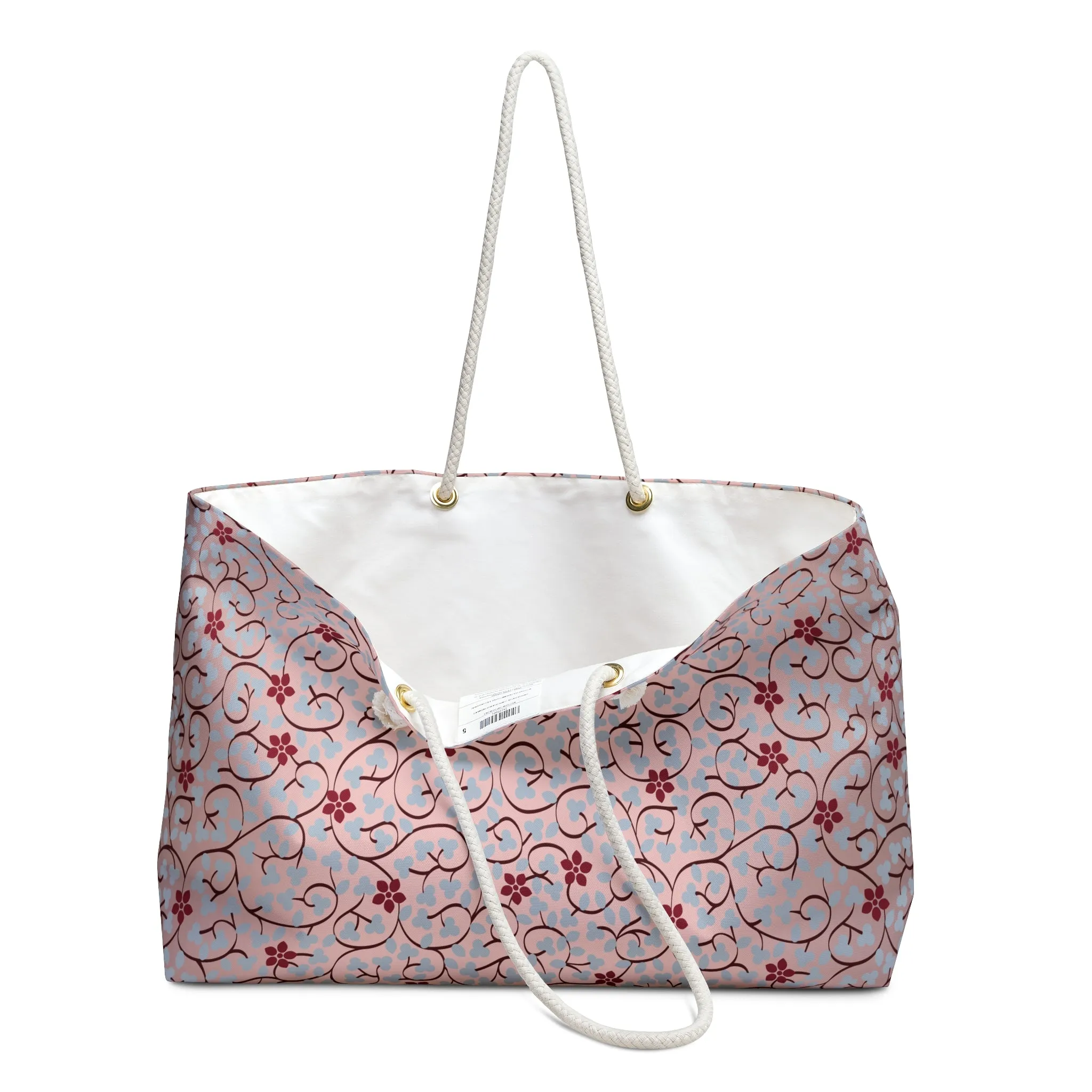 Floral Pink Weekender Bag
