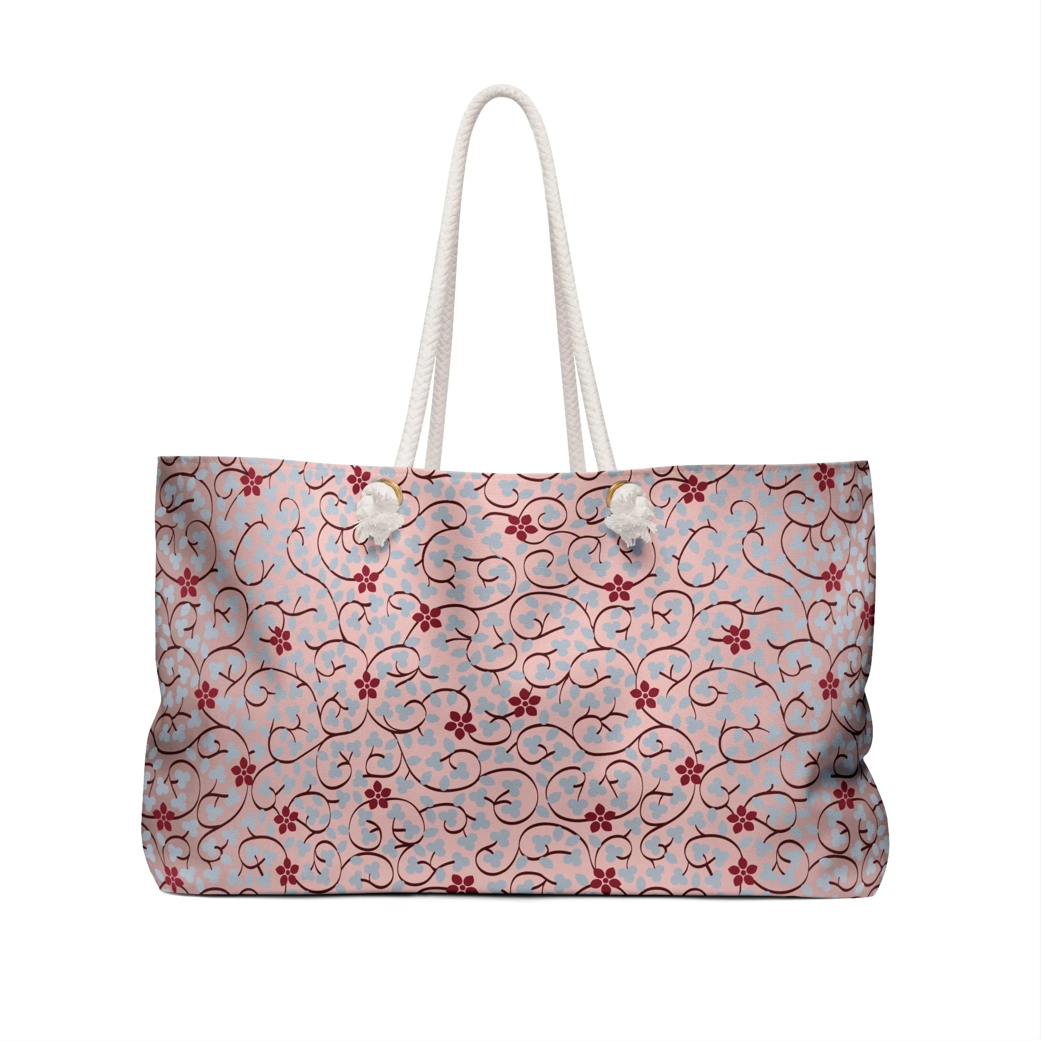 Floral Pink Weekender Bag