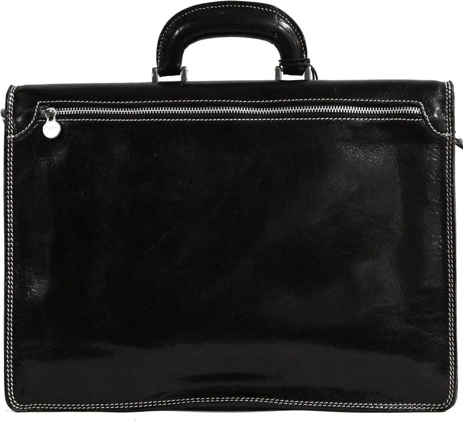 Floto Luggage Milano Brief Attache, Black, Medium