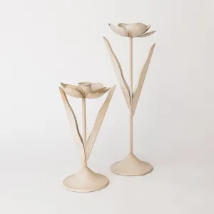 Flower Candle Stick Holders