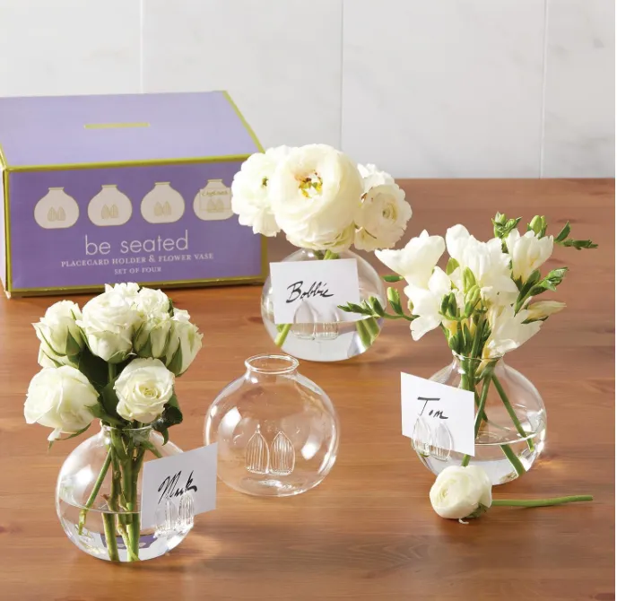 FLOWER PLACE CARD HOLDER