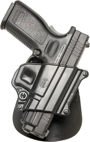Fobus SP11B Compact Holster for Springfield Armory XD / HS 2000 9/357/40 5" 4" / Sig 2022, P250 / H&K P2000 P2000SK /Taurus Millenium .45, Millenium Pro (ALL Pro models), Right Hand Paddle