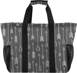 Foldable Grocery Reusable Tote Grocery Bag, Travel Canvas Shoulder Bags, Large Casual Laundry Pool Beach Bag