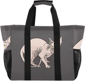 Foldable Grocery Reusable Tote Grocery Bag, Travel Canvas Shoulder Bags, Large Casual Laundry Pool Beach Bag