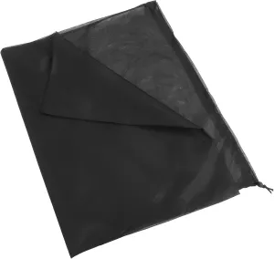 Foldable Laundry Bag Drawstring Organizer for Dirty Clothes Travel Home Use Mesh Storage Bag for Bedding Lightweight