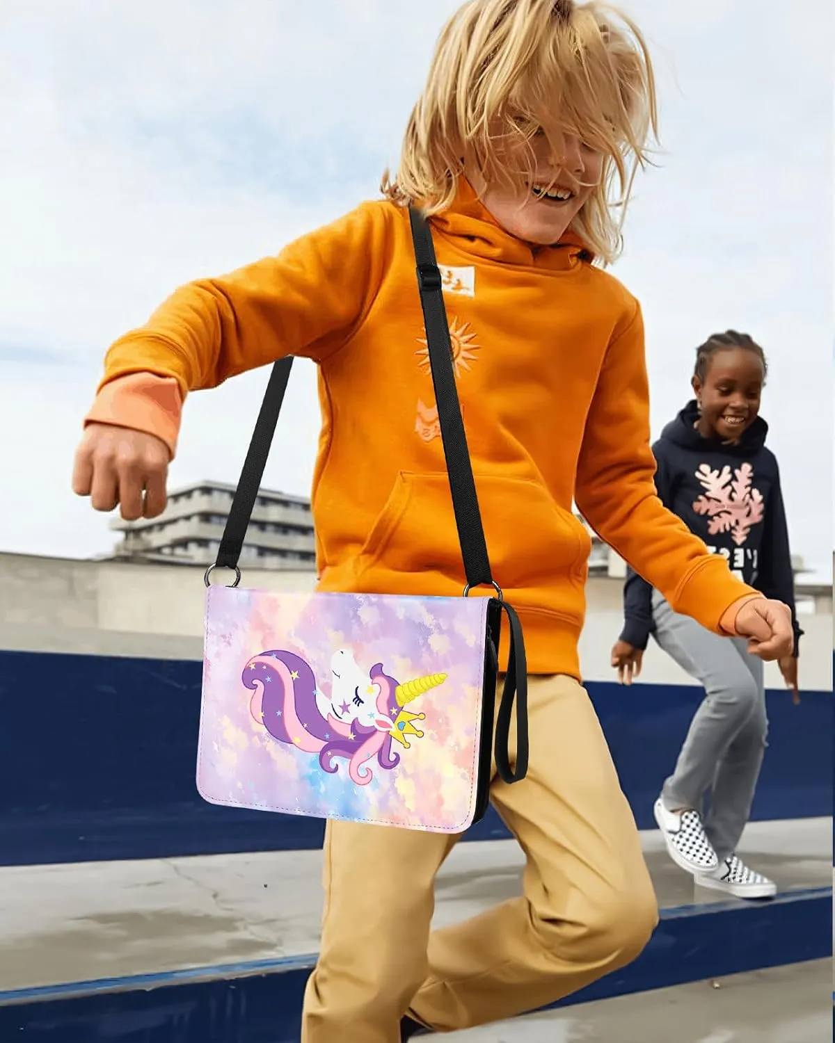 for Card Binder with 440 Pockets 4 Pocket - Trading Card Collection Album Folder for Kids Girls Men Boys Teens for Sports Cards Game Cards with Zipper Hand Carrying, Unicorn