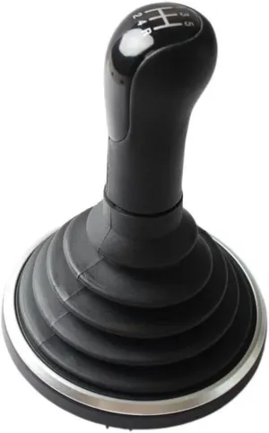 for Ford Fiesta MK6 for Connect Fusion 2002-2008 Car Styling Gear Shift Knob Gaiter Boot Cover Collar Case(Black Pen and Case)