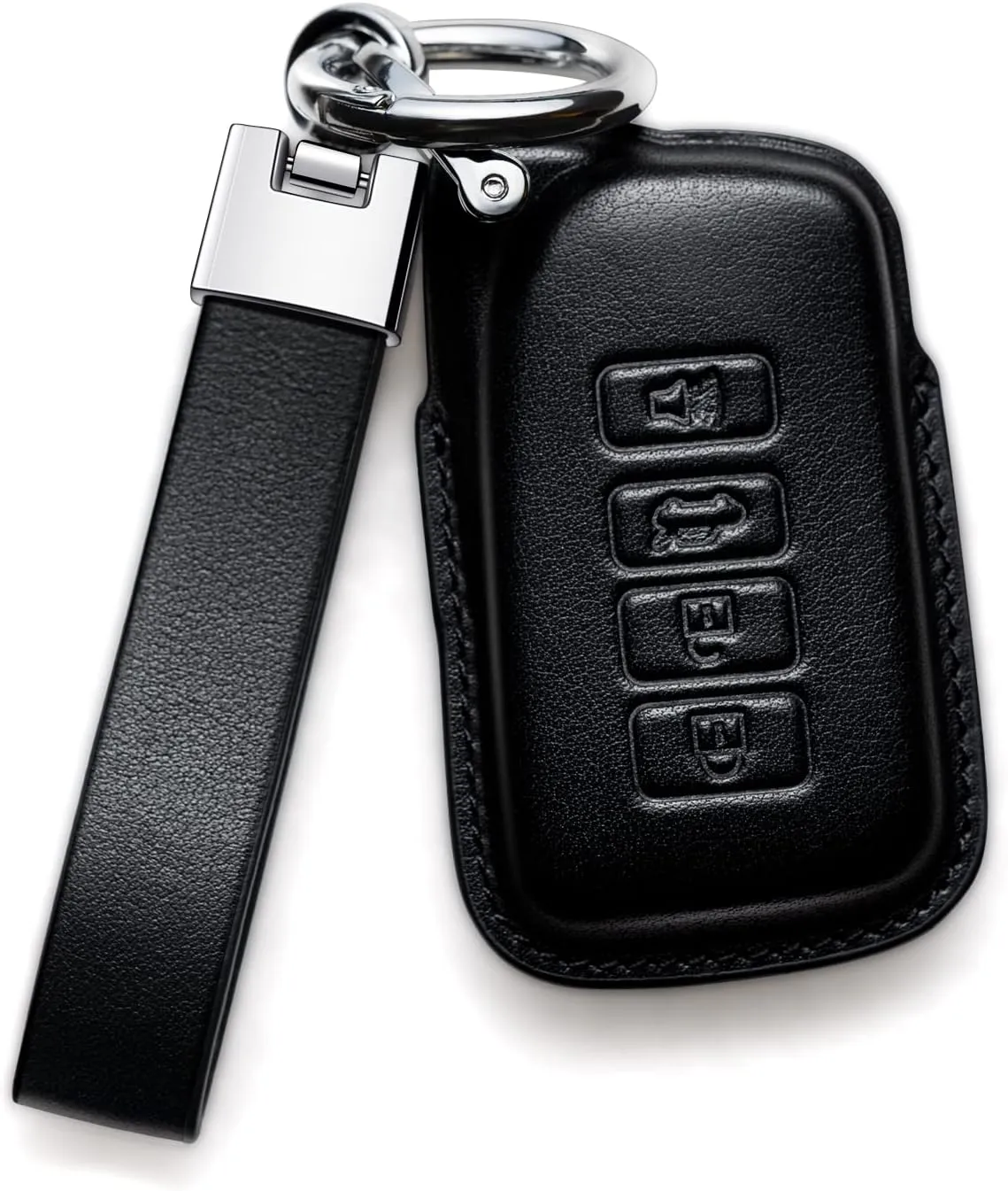 for Lexus Key fob Cover Leather Lanyard Keychain Protector Holder Car Key case Accessories