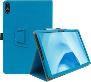 for TECLAST P30 / TECLAST P30T 10.1 inch 2023 Case Ultra Slim Lightweight Hard Back Case with Kickstand Hand Strap Cover with Magnetic Closure Support Auto Sleep/Wake for TECLAST P30 / P30T (Blue)