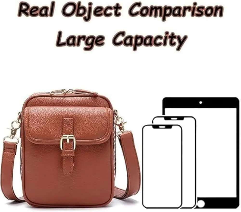 Forcipower Crossbody Leather Bag, Collaboraten1 Crossbody Leather Bag, Urvashi Anti Theft Shoulder Bags