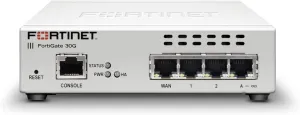 Fortinet FortiGate-30G Firewall for Small Offices with 4 Gigabit Ethernet RJ45 Ports (FG-30G)