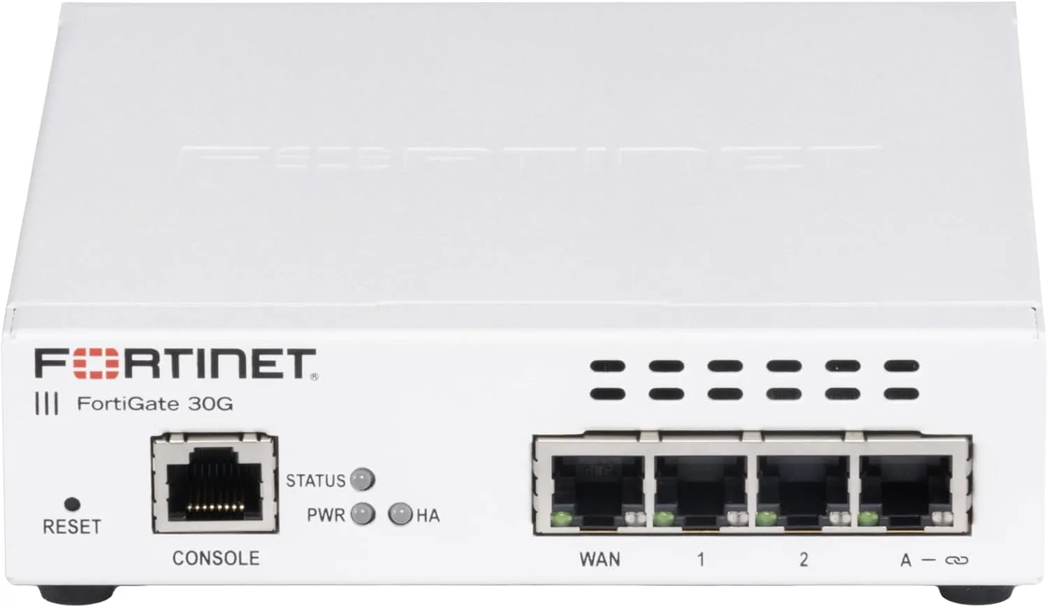 Fortinet FortiGate-30G Firewall for Small Offices with 4 Gigabit Ethernet RJ45 Ports (FG-30G)