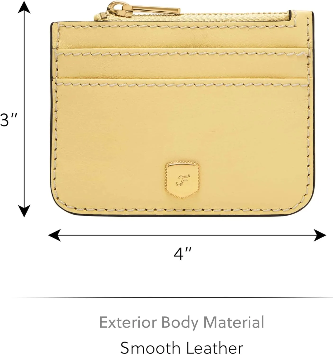 Fossil Lennox Zip Card Case Wallet