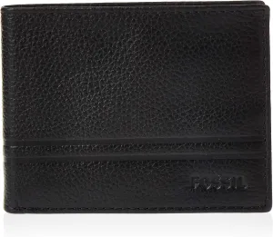 Fossil Men's Leather Bifold Wallet