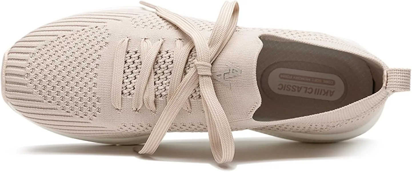 Free Walk Women’s Lightweight Walking Shoes - Breathable Mesh, Comfortable Fit for All-Day Wear, Ideal for Walking & Travel 4 Sizes