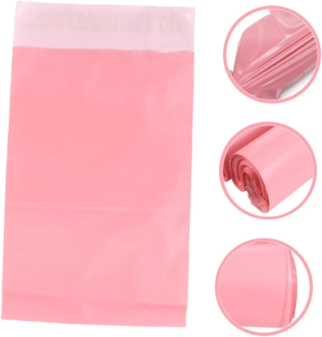 Gadpiparty 100Pcs Adhesive Packaging Mailers for Clothing Shipping Bags for Business Self Sealing Design for Easy Mailing and Professional Presentation