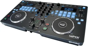 Gemini Sound GMX Versatile DJ Controller & Media Player - Compact USB/MIDI System with VirtualDJ LE, Ideal for Mobile DJs & Live Performances
