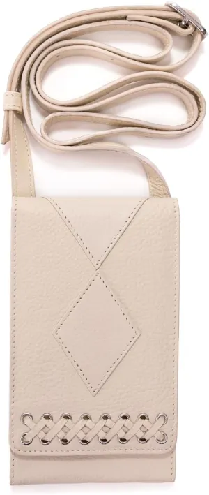Genuine Leather Crossbody Phone Purse for Women, Multi-Pocket, ID Window, Adjustable Strap, Card Slots