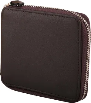 Genuine Leather RFID Trifold/Zipper Around Wallet for Men Horizontal/Vertical Zippered Wallet and Card Holder | Ideal Gift for Men and Women