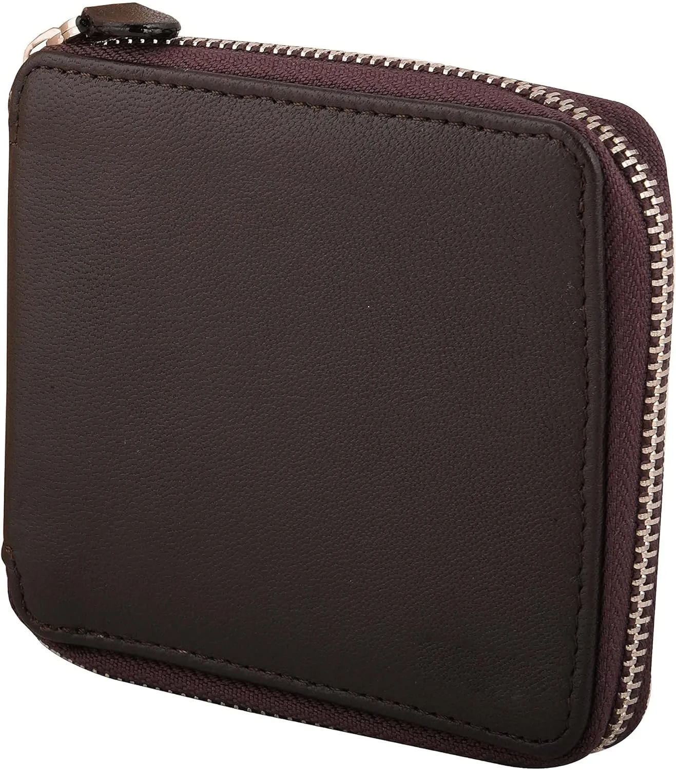 Genuine Leather RFID Trifold/Zipper Around Wallet for Men Horizontal/Vertical Zippered Wallet and Card Holder | Ideal Gift for Men and Women