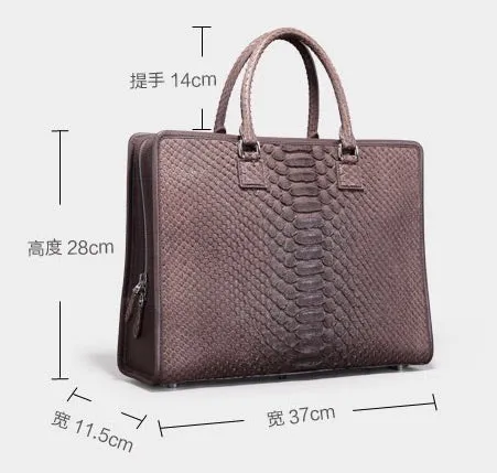 GENUINE PYTHON HANDBAG