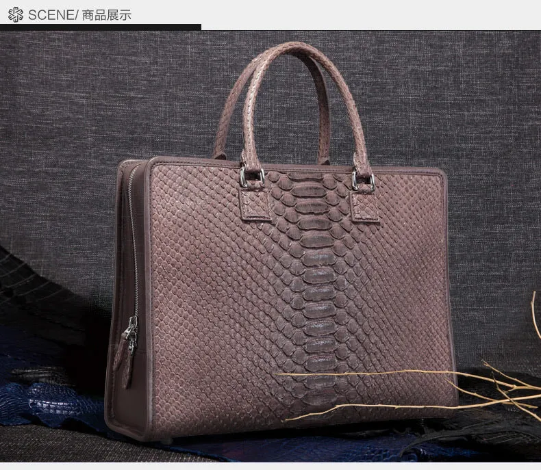 GENUINE PYTHON HANDBAG