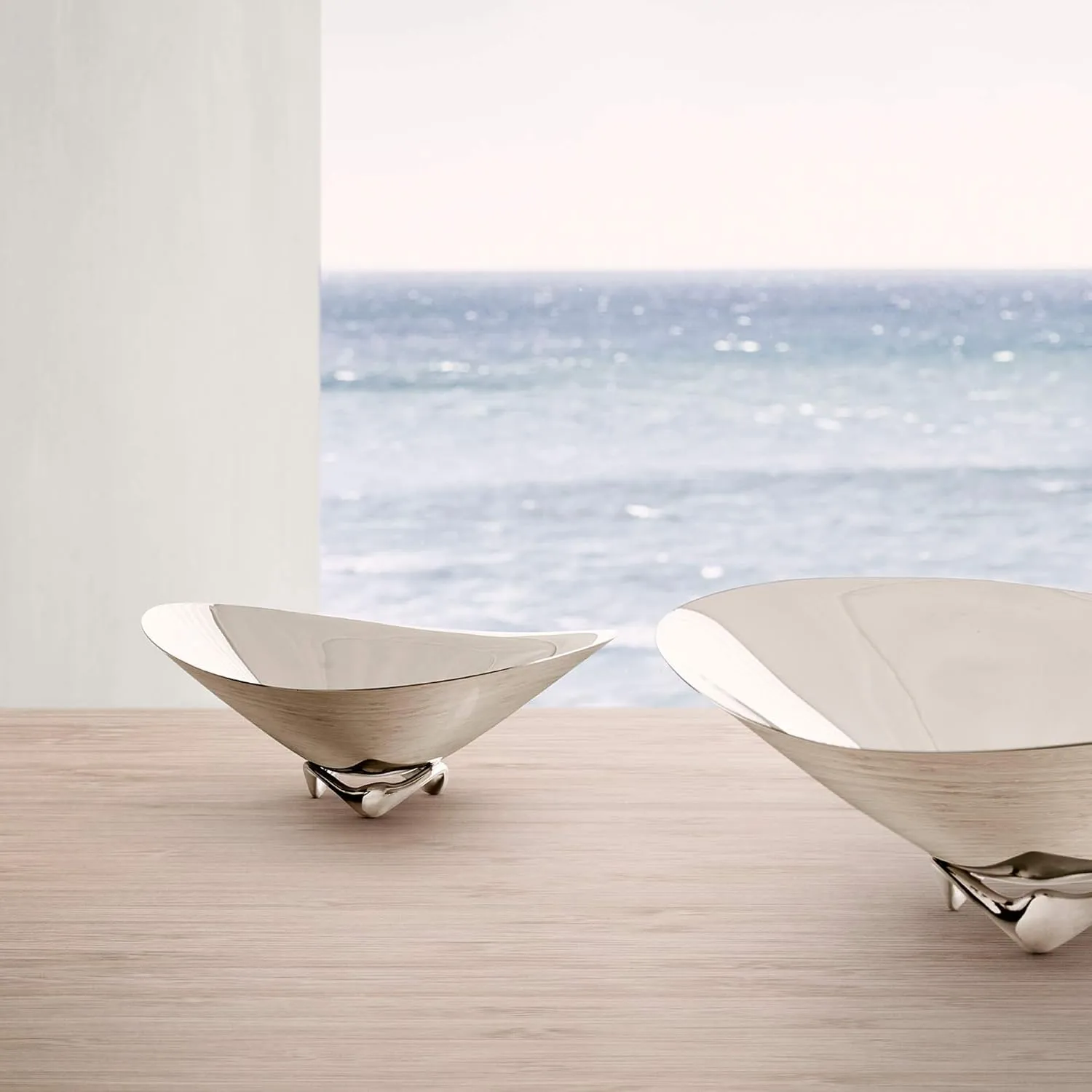 Georg Jensen Henning Koppel Stainless Steel Decorative Serving Bowl