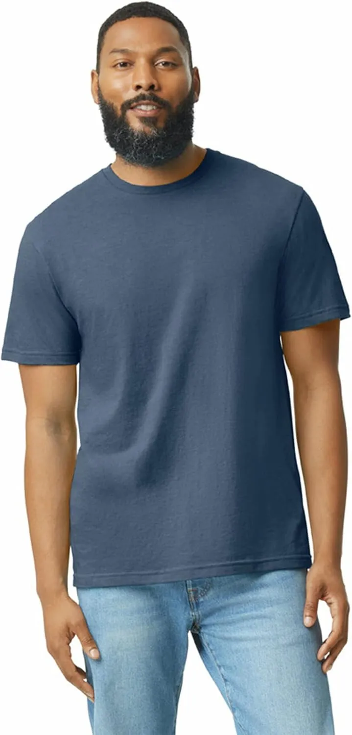 Gildan Adult Softstyle CVC Short Sleeve T-Shirt, Style G67000/G64000CVC, Multipack