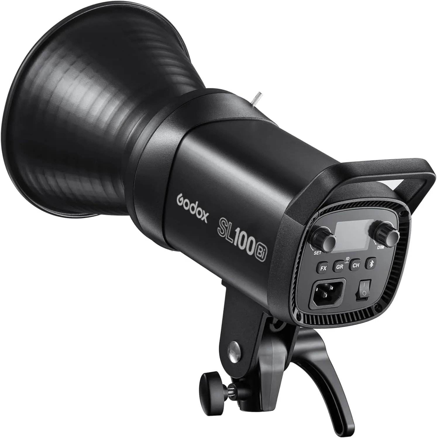 Godox SL100Bi 100W Bi-Color LED Video Light, 32100Lux@1M with APP Control, 2800K-6500K CRI/TLCI 96 /97  Studio Light, 11 FX Effects Studio LED Continuous Video Light Bowens Mount