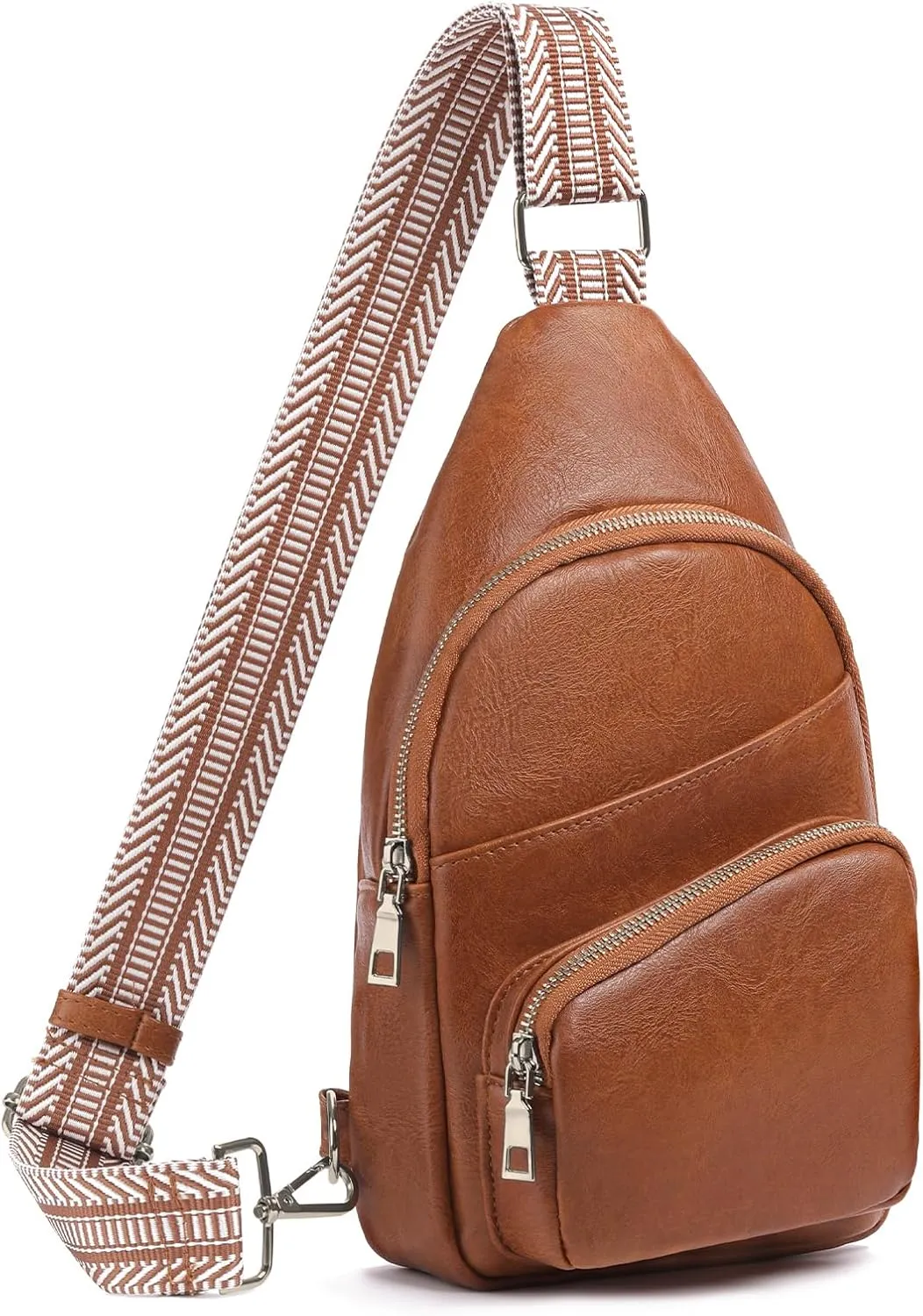 GOIACII Shoulder Bag Women Leather Sling Crossbody Bag