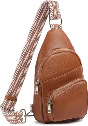 GOIACII Shoulder Bag Women Leather Sling Crossbody Bag