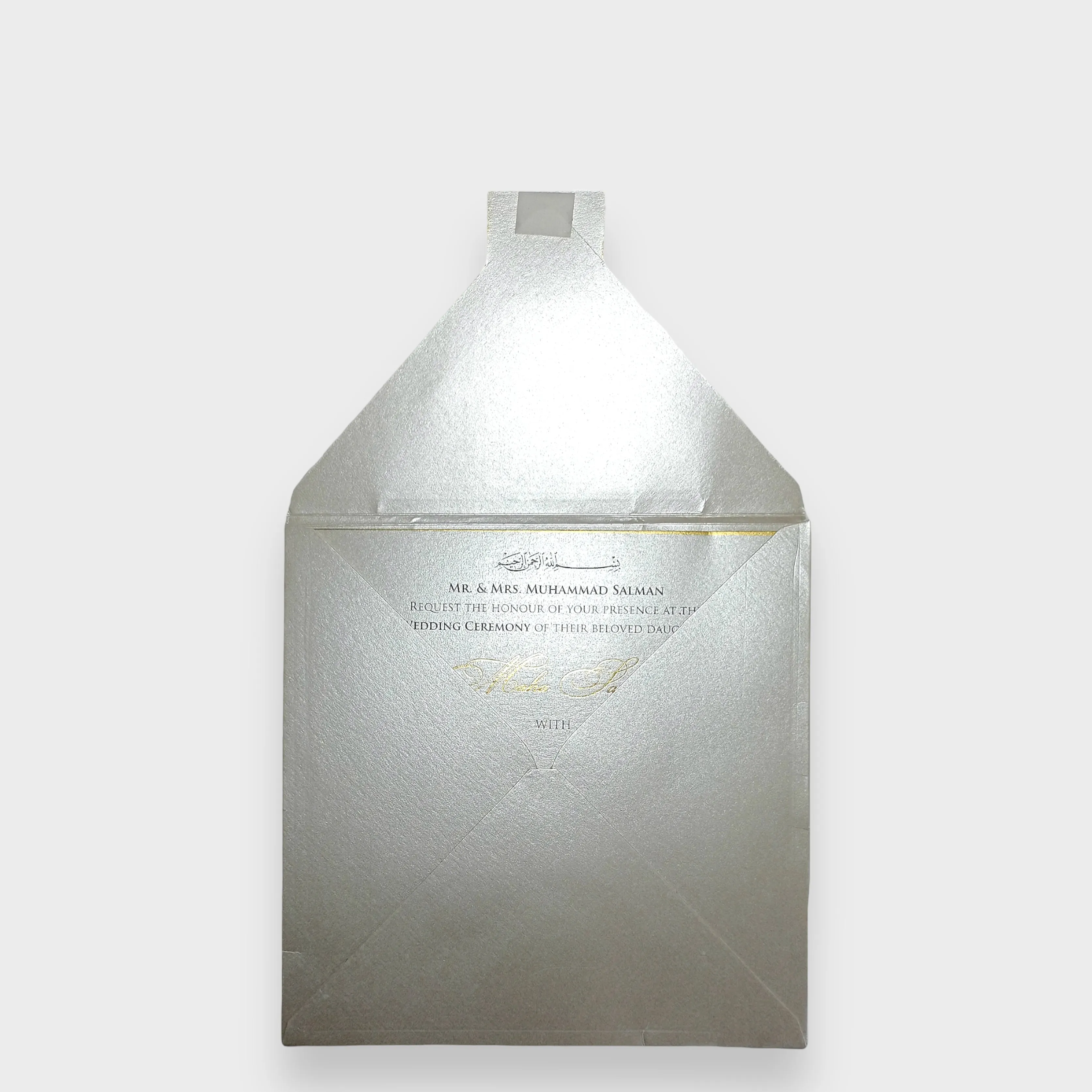Golden Linings Invitation