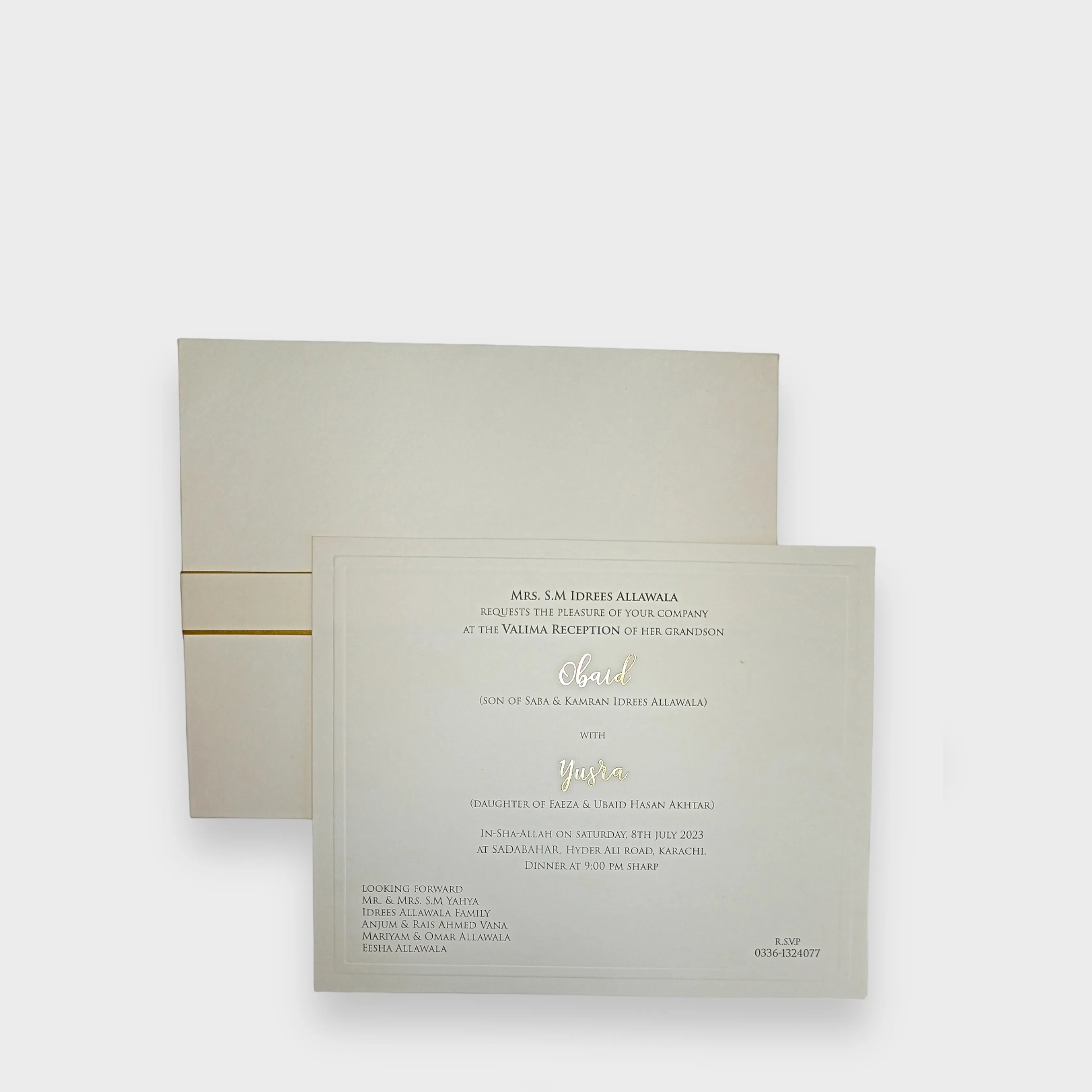Golden Script Elegance