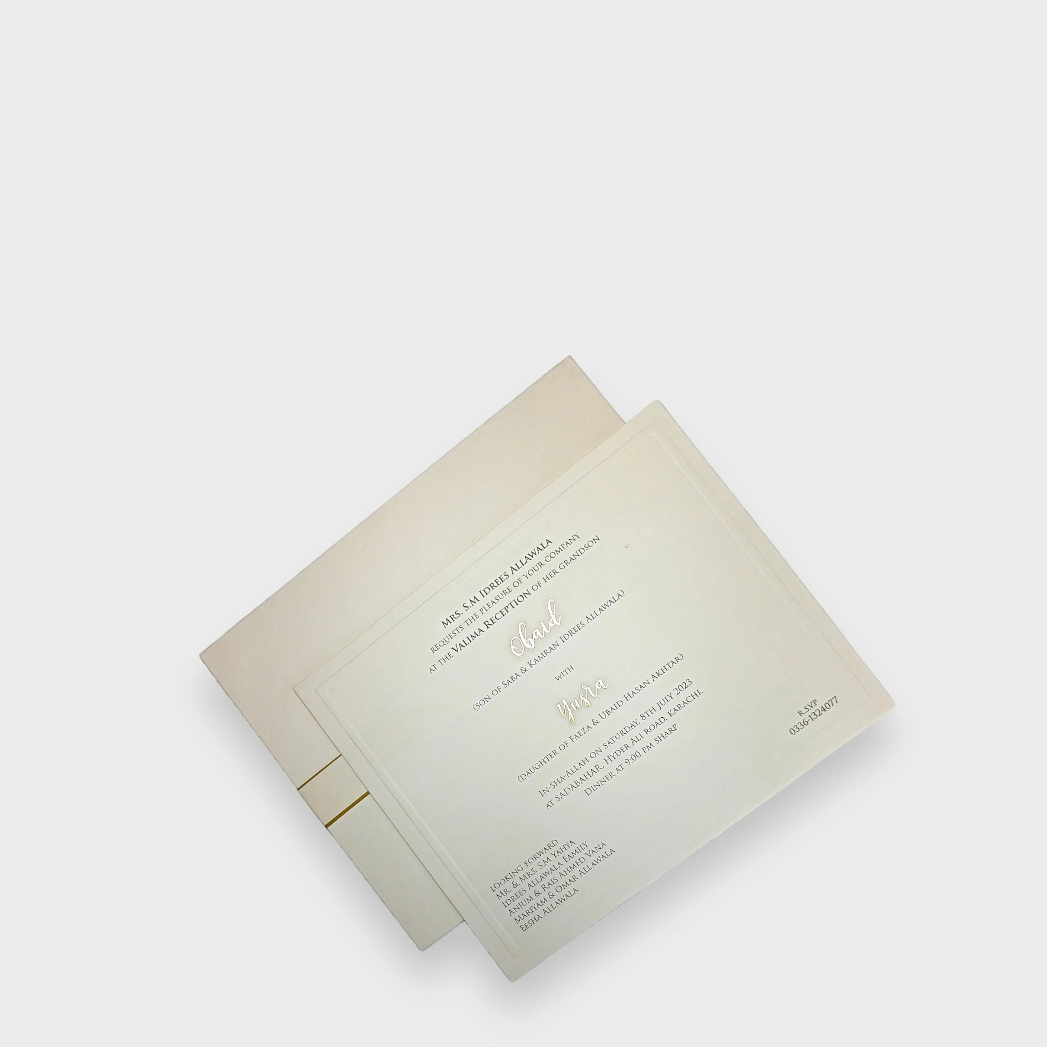 Golden Script Elegance