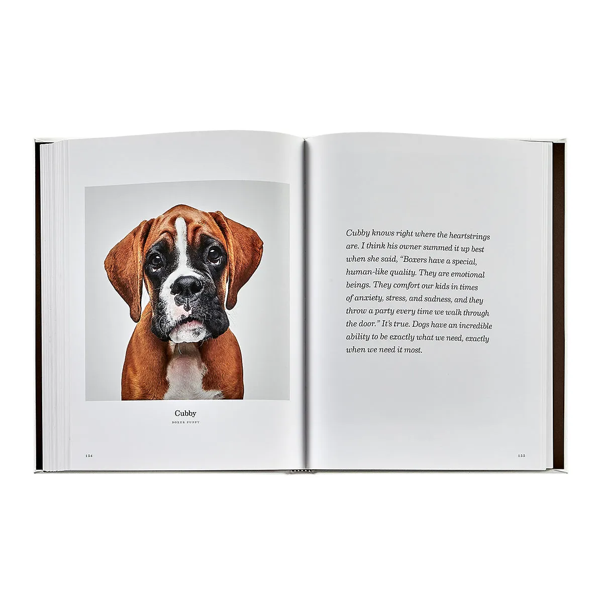 Good Dog / Hand Bound Leather Book