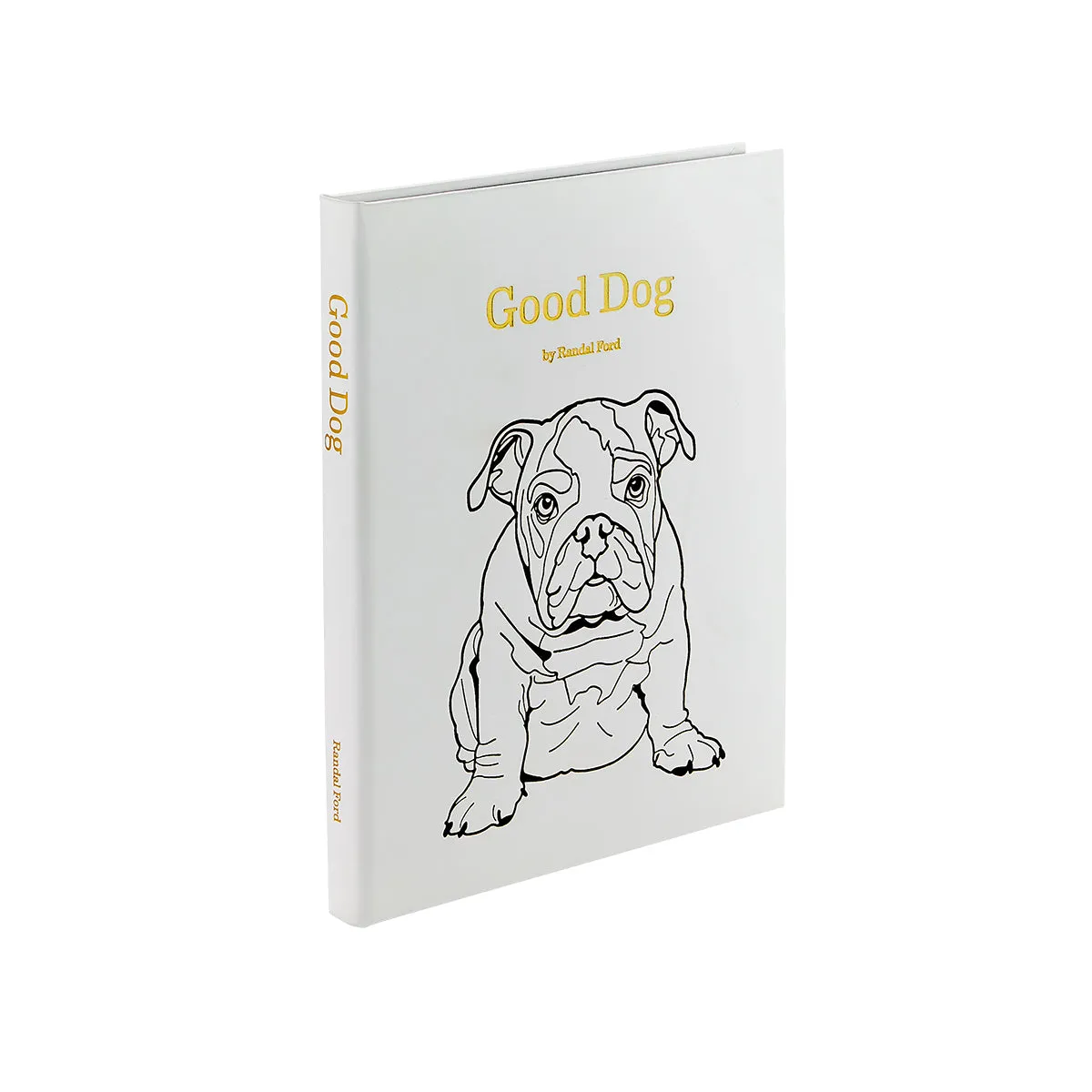 Good Dog / Hand Bound Leather Book